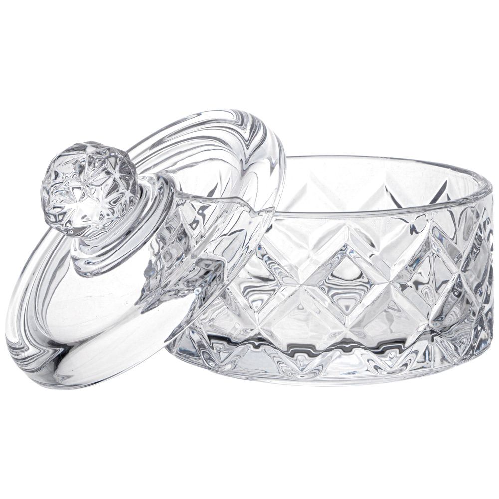 ЕМКОСТЬ ДЛЯ ХРАНЕНИЯ LEFARD С КРЫШКОЙ "DIAMANT" 10,5*10 СМ, 280 МЛ