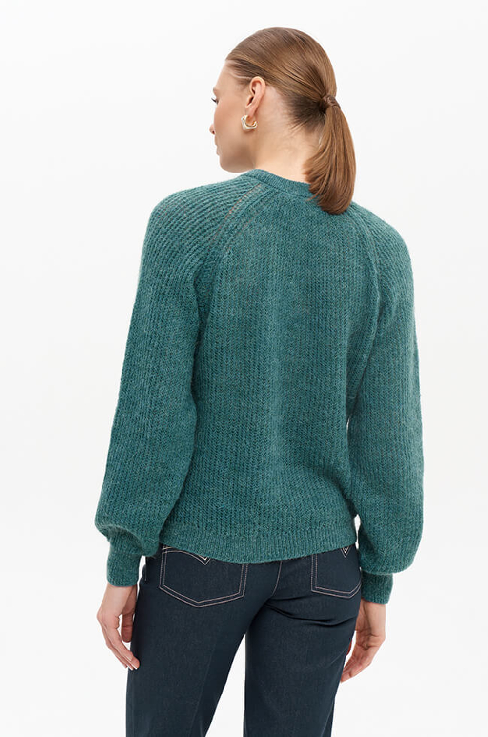 23166 Джемпер женский (бирюзовый)