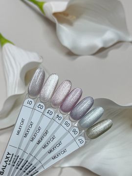 Гель лак Galaxy Milky Cat №01, 9g