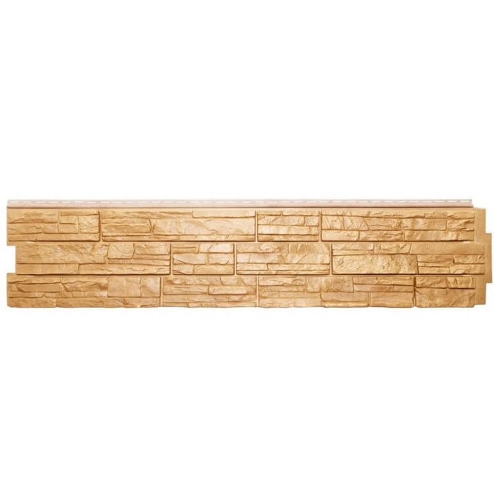 Панель фасадная Grand Line Я-фасад Крымский сланец Песок 1550х338 мм