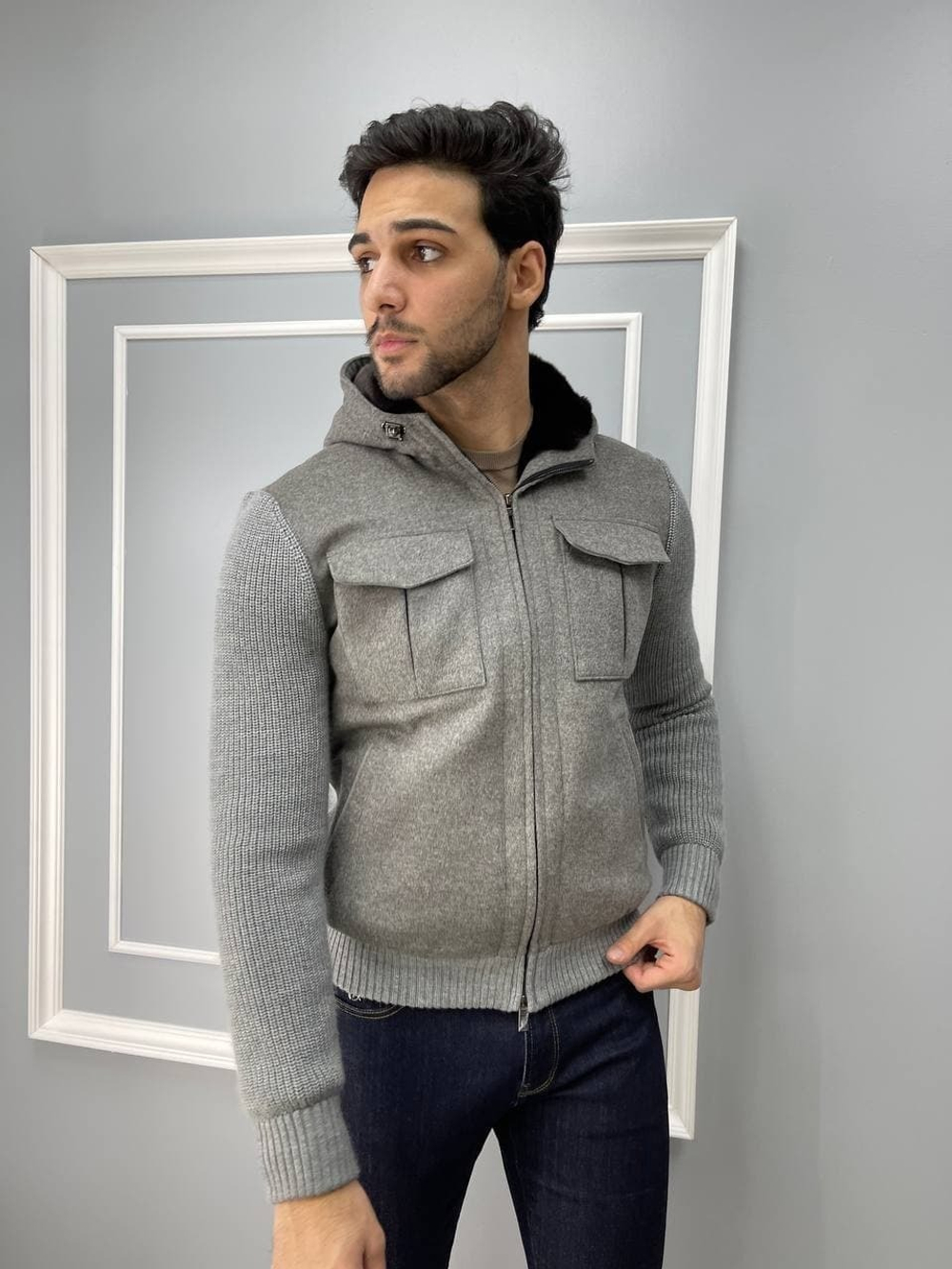 Кашемировая куртка Loro Piana с мехом внутри