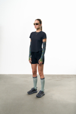 Футболка Blue Monte Frog Breath Trail Running T-Shirt "Distant Mountains In Haze" Women's