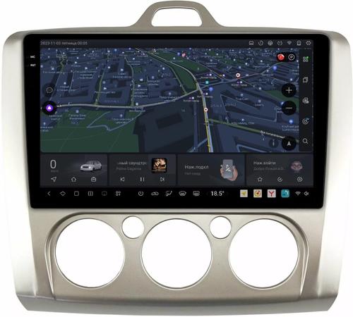 Магнитола для Ford Focus 2 2004-2011 (кондиционер) - Kuberg DUDU7 OL-9201-M QLed+2K, Android 13, Быстрейшая, UIS7870 (DUDU7), CarPlay, SIM-слот
