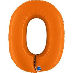 Оранжевый сатин 0-9