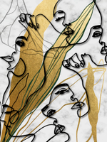 Дизайнерские обои Wall Street Gold Set