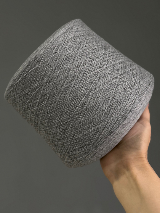 Пряжа Mongolia Cashmere 26/2 (100% кашемир) 1300 м/100 гр, серый меланж