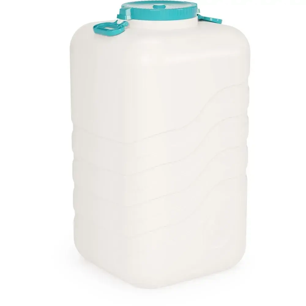 Канистра-бочка Волна 140л (с навесными ручками)