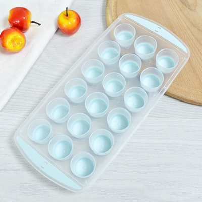 Форма для льда пластиковая с силиконом "Шарики" 24,5*11,5см