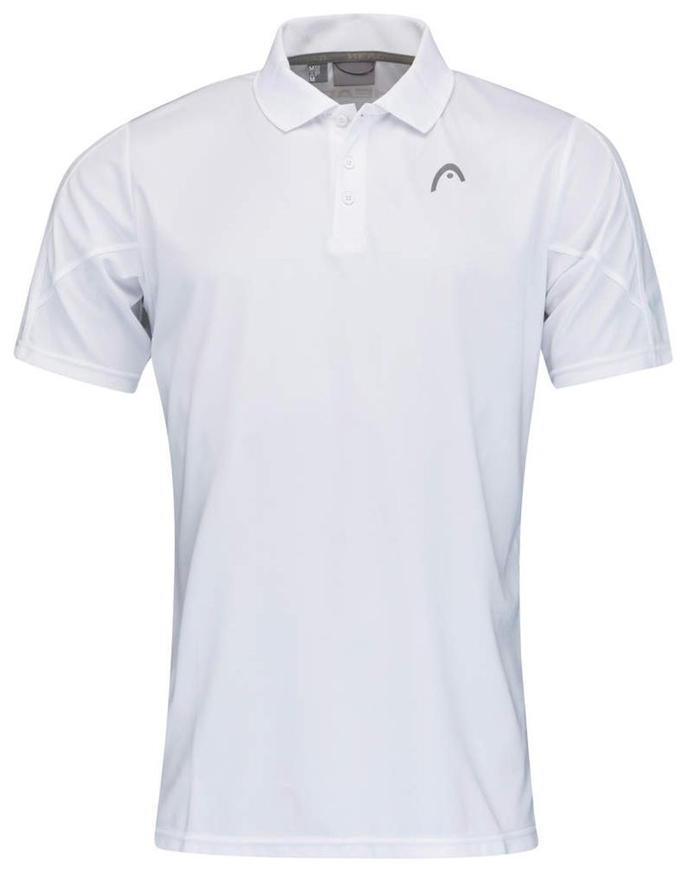 Мужское теннисное поло Head Club 22 Tech Polo Shirt M - white