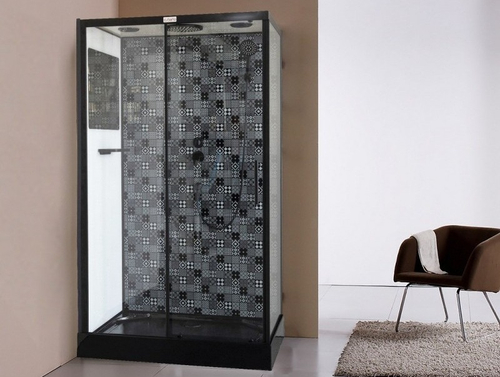 Душевая кабина Esbano (Эсбано) ESB-1180CKR, с низким поддоном, 110х80х210