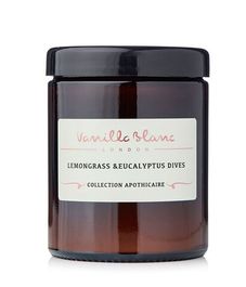 Аромасвеча Лемонграсс и Эвкалипт, Vanilla Blanc