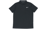 Nike Court Dri-fit Victory casual sports tennis lapel short-sleeved Polo shirt men's black for boys