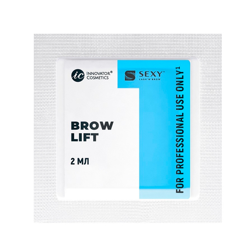 Innovator Cosmetics Состав для долговременной укладки бровей №1 в саше, 2 мл