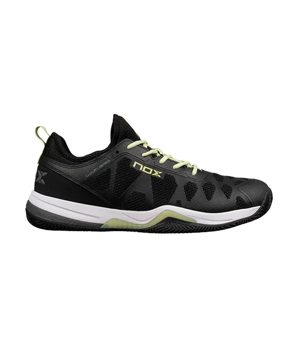 NOX NERBO Черные-Мягкие Лаймовые Кроссовки