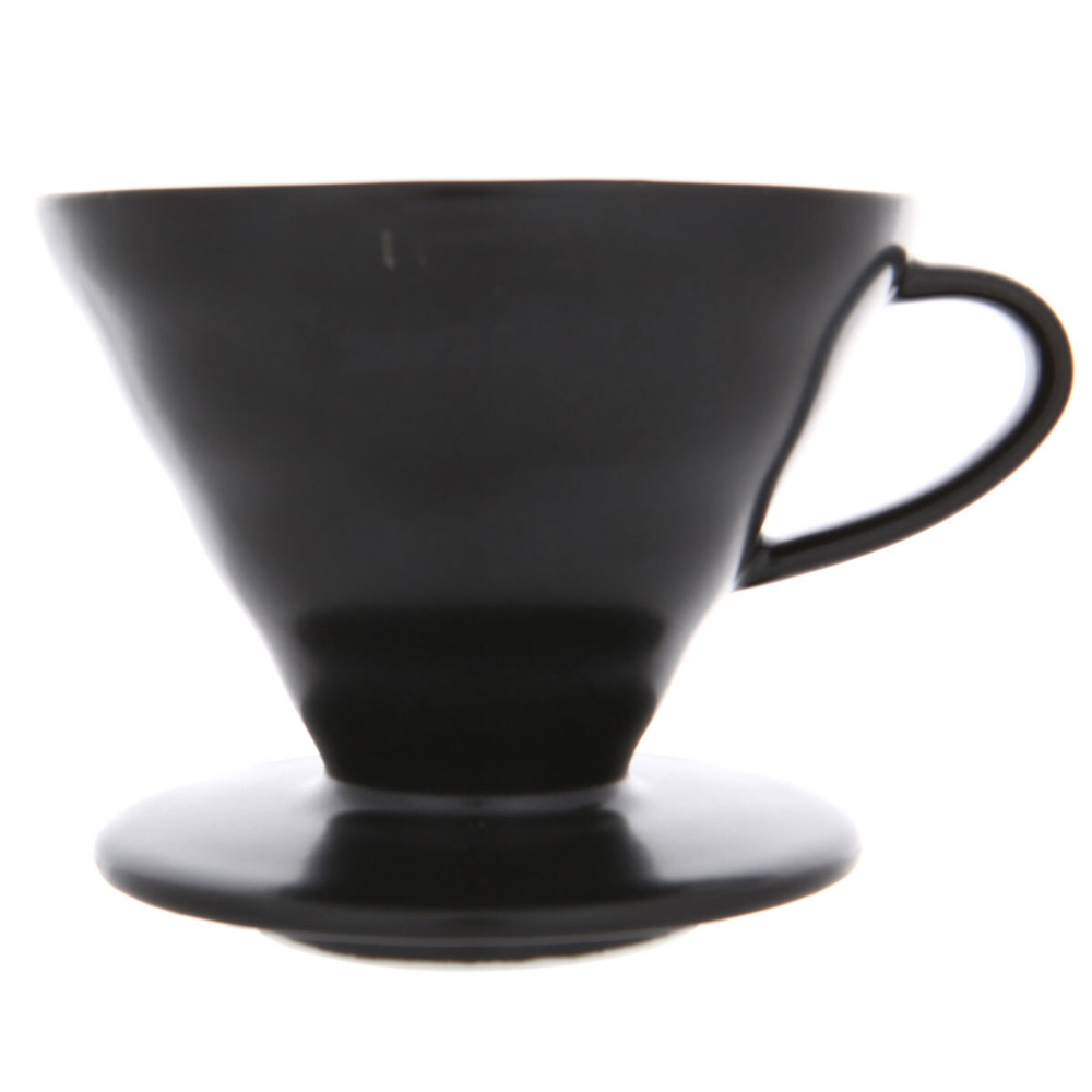 Воронка керамическая для приготовления кофе HARIO V60-02, черный матовый