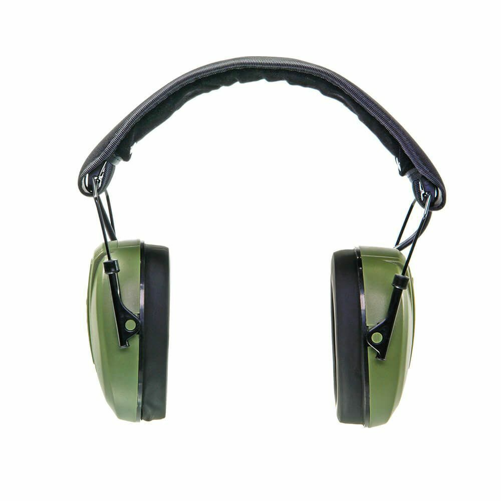 Активные стрелковые противошумные наушники Veber Медведь зеленые