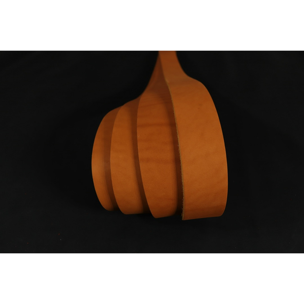 Ременная заготовка Рыжая гладкая