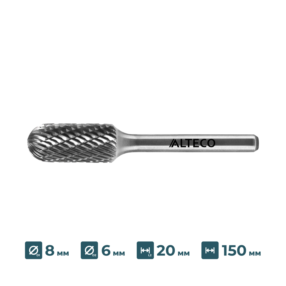 Борфреза по металлу ALTECO C 0820/6-150 MX