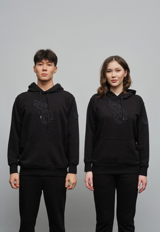 Худи KOK BORI BLACK/BLACK