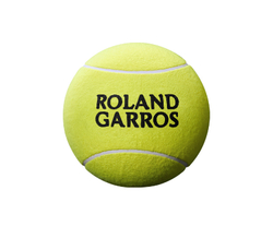 Мяч для автографов  Wilson Roland Garros Mini Jumbo Ball - yellow + marker