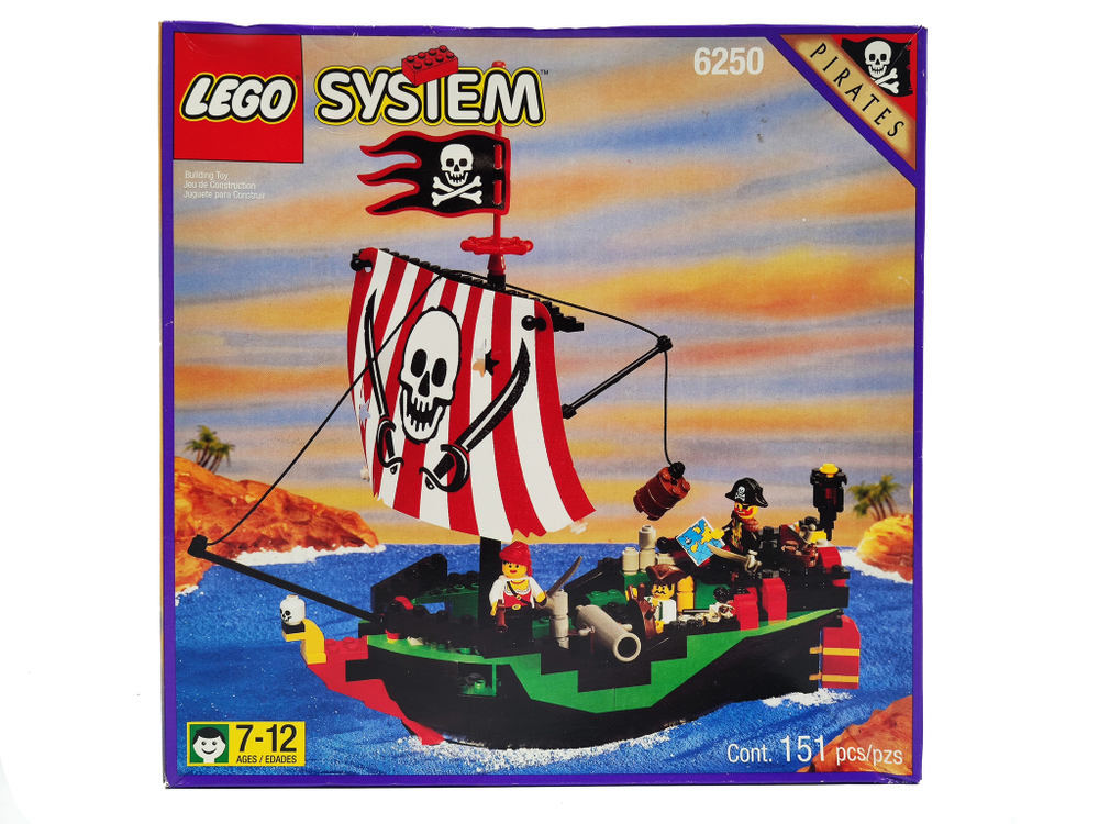Конструктор Пираты LEGO 6250 Машинка для костей