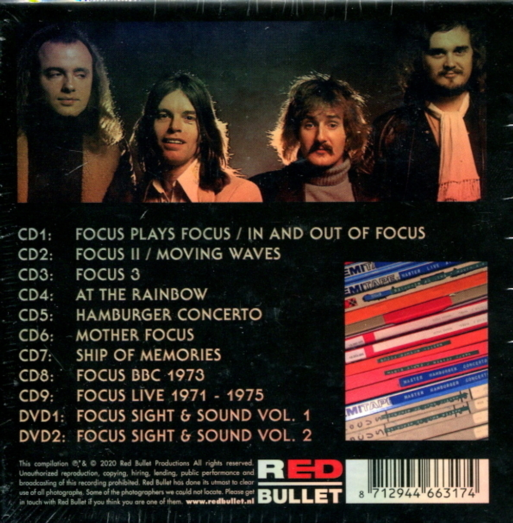 Focus / 50 Years: Anthology 1970-1976 (9CD+2DVD)