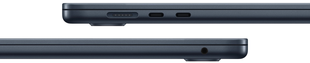 Ноутбук  Apple Macbook Air 15 (2025) 15.3 ", M, 16 Гб RAM, 512 Гб SSD, M4 10-Core GPU, Черный
