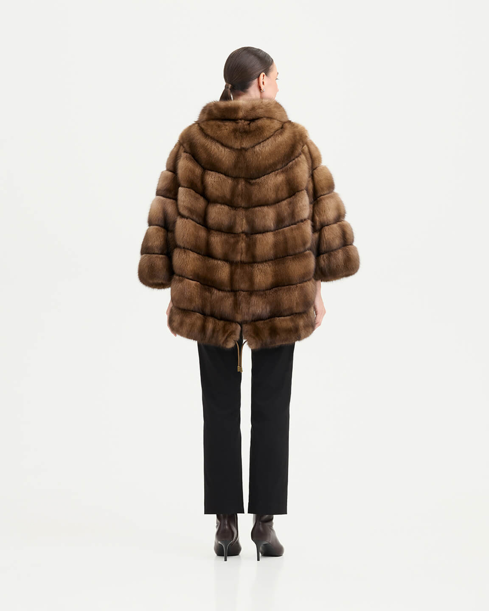 Шуба из меха соболя