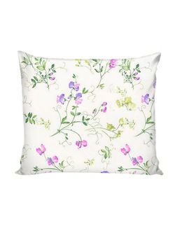 Постельное белье  "Душистый горошек" 1,5-сп   наволочка 70х70 1шт Простынь на резинке 90х200 см  Пододеяльник 145х215 см