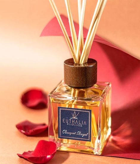 Bouquet Royal, ароматический диффузор с палочками, Euthalia Fragrances