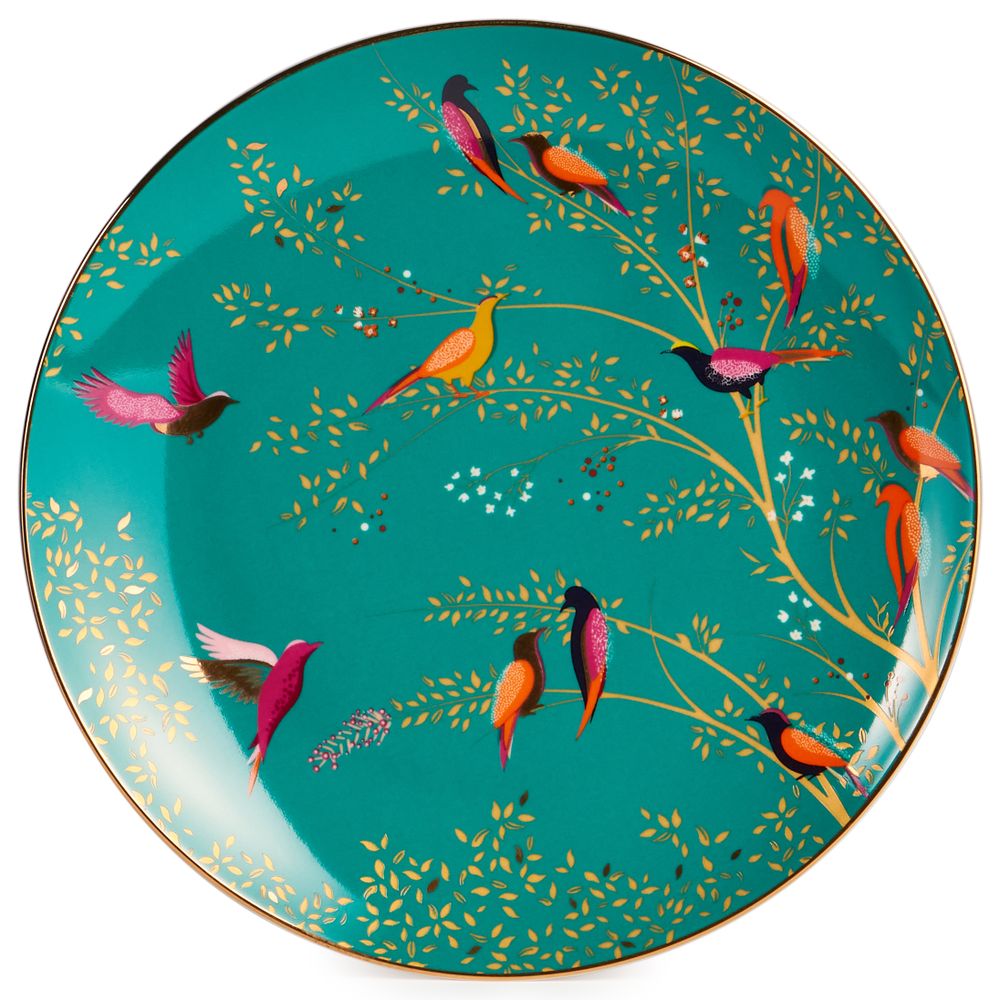 НАБОР ТАРЕЛОК ЗАКУСОЧНЫХ LEFARD "GOLDEN BIRDS" 4 ШТ. 20*2 СМ (КОР=10НАБ.)