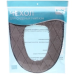 Чехол для сиденья унитаза «Homely» серый