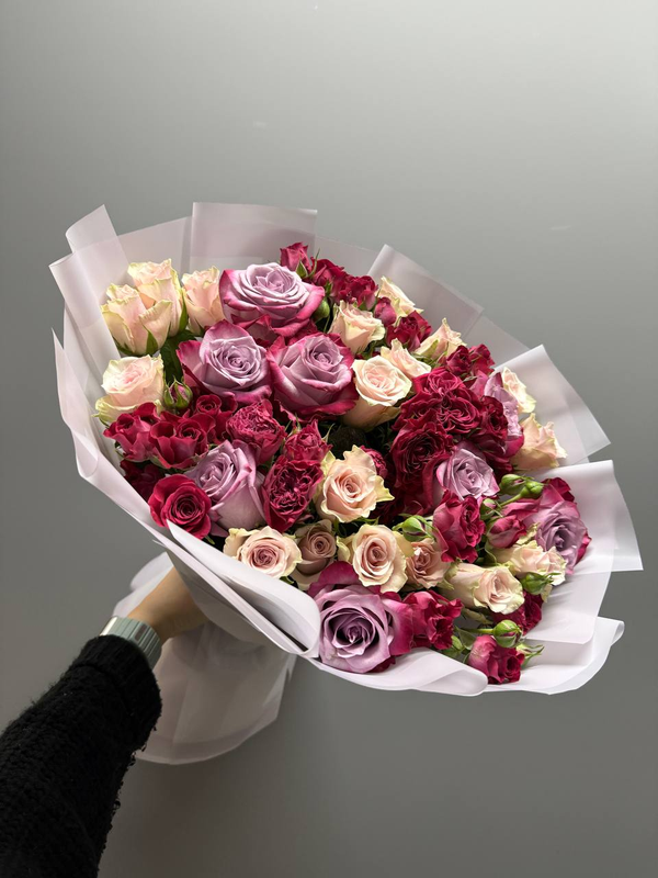 Букет "Фиалковое настроение"