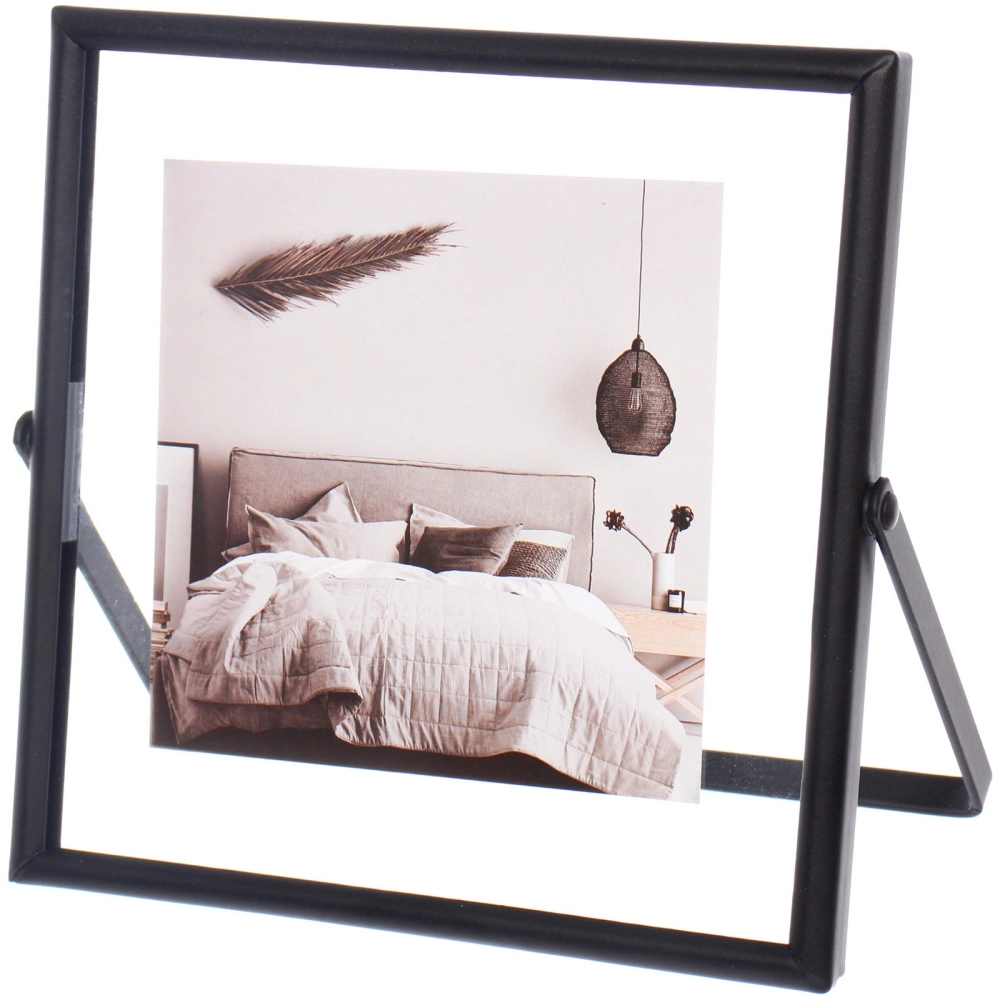 Фоторамка «BLACK STYLE» для фото 10*10см, квадратная