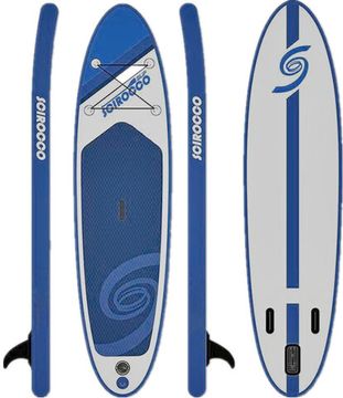 Надувная SUP-доска JS Board Scirocco Blue SC320 320x81x15 см полный комплект