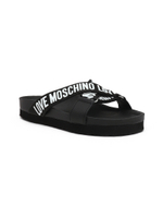Шлепанцы Love Moschino - черный(JA28204G1GIX1)