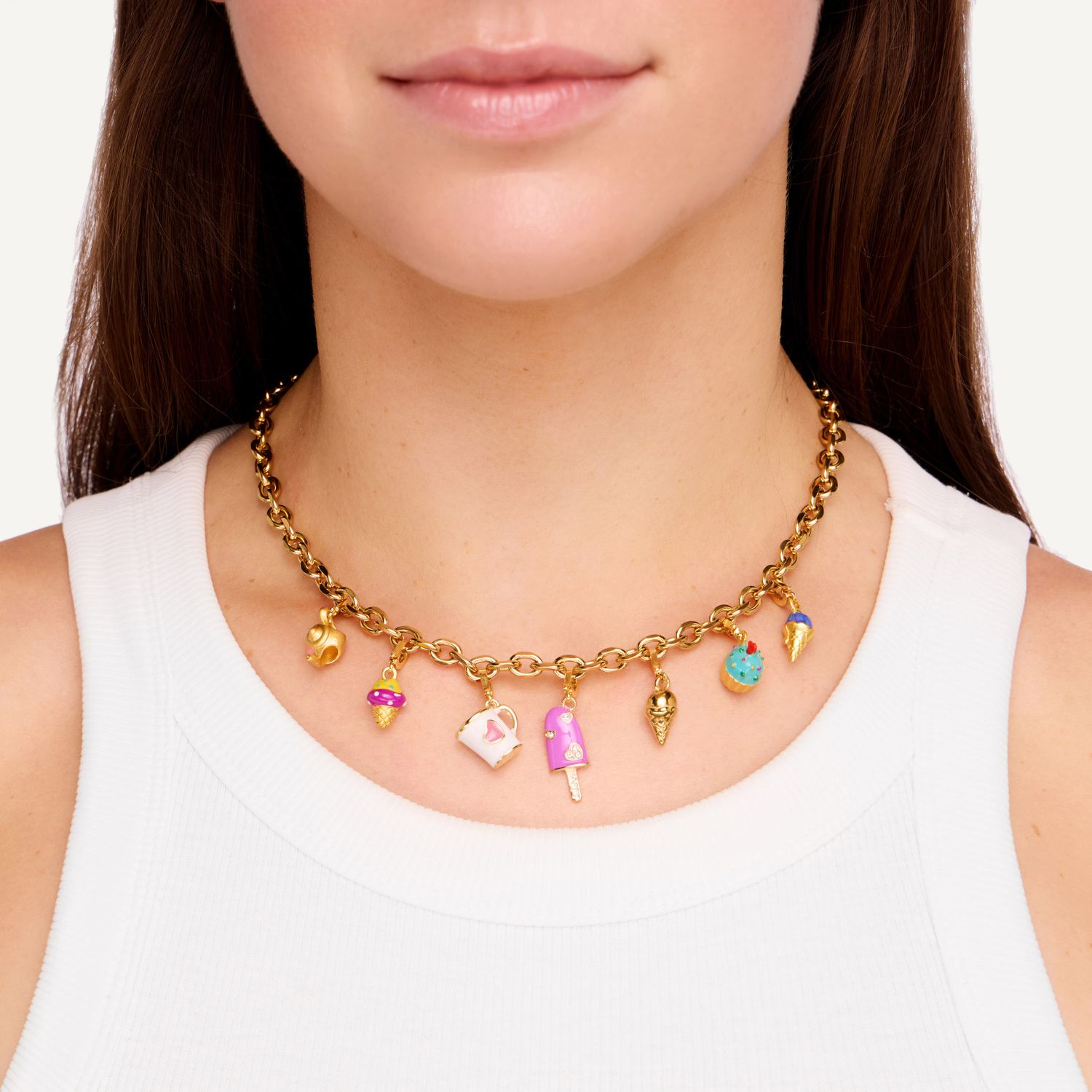 Колье-цепь "Dessert V" Necklase