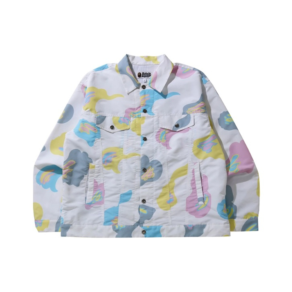 A Bathing Ape Def Camo Loose Fit Trucker Куртка