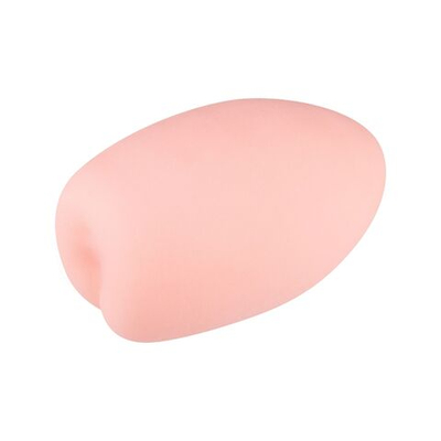 Силиконовый мастурбатор-анус в футляре-яйце (Цвет: телесный)