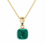 Колье Qudo FIRENZE (G) Emerald 107001/48-4507