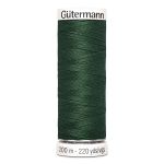 Нитки универсальные Gutermann Sew-all 100 (200 метров), 5 кат. | 555 т.серо-зеленый