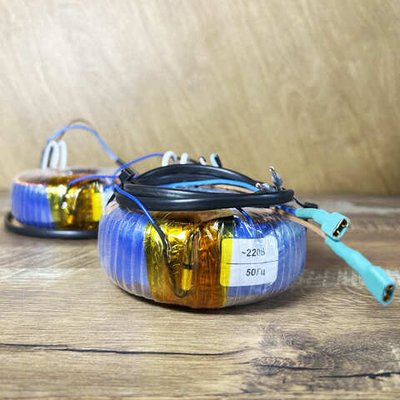 Трансформатор 220-13в 160Вт с термопредохранителем