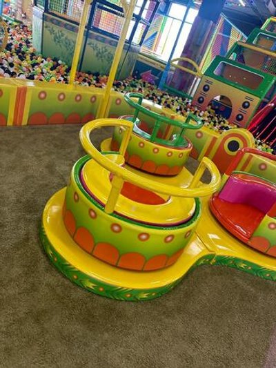 Карусель механическая тройные чашки «Галактика» (240х240х70 см)