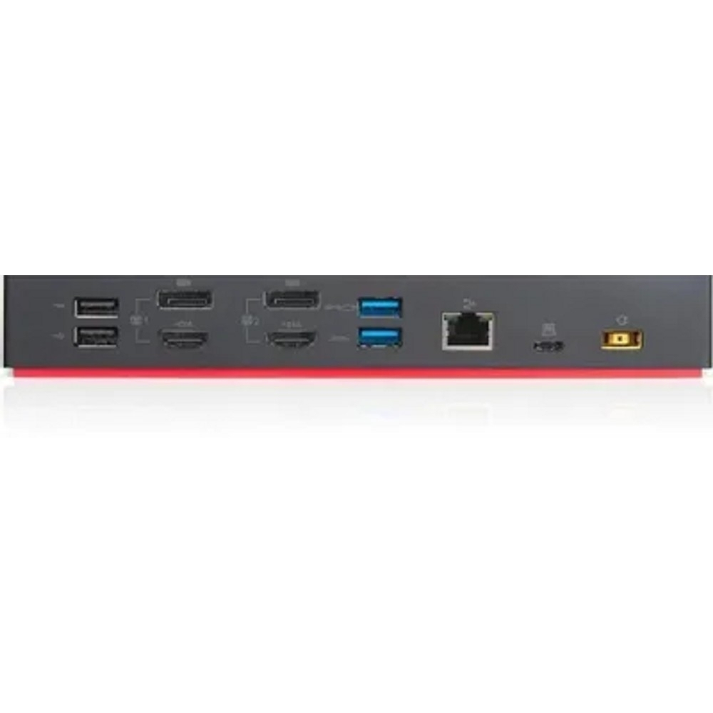 Lenovo [40AF0135CN] ThinkPad Hybrid USB-C With USB-A Dock (1xEthernet(RJ-45),2xDP,2x HDMI,1xUSB-C( Data,5V/3A power),3xUSB3.1G2(10Gbps,1always-on),2xUSB2.0,1x3.5mmStereo/MicCP,Monitors:2,IP135W/OP95W)