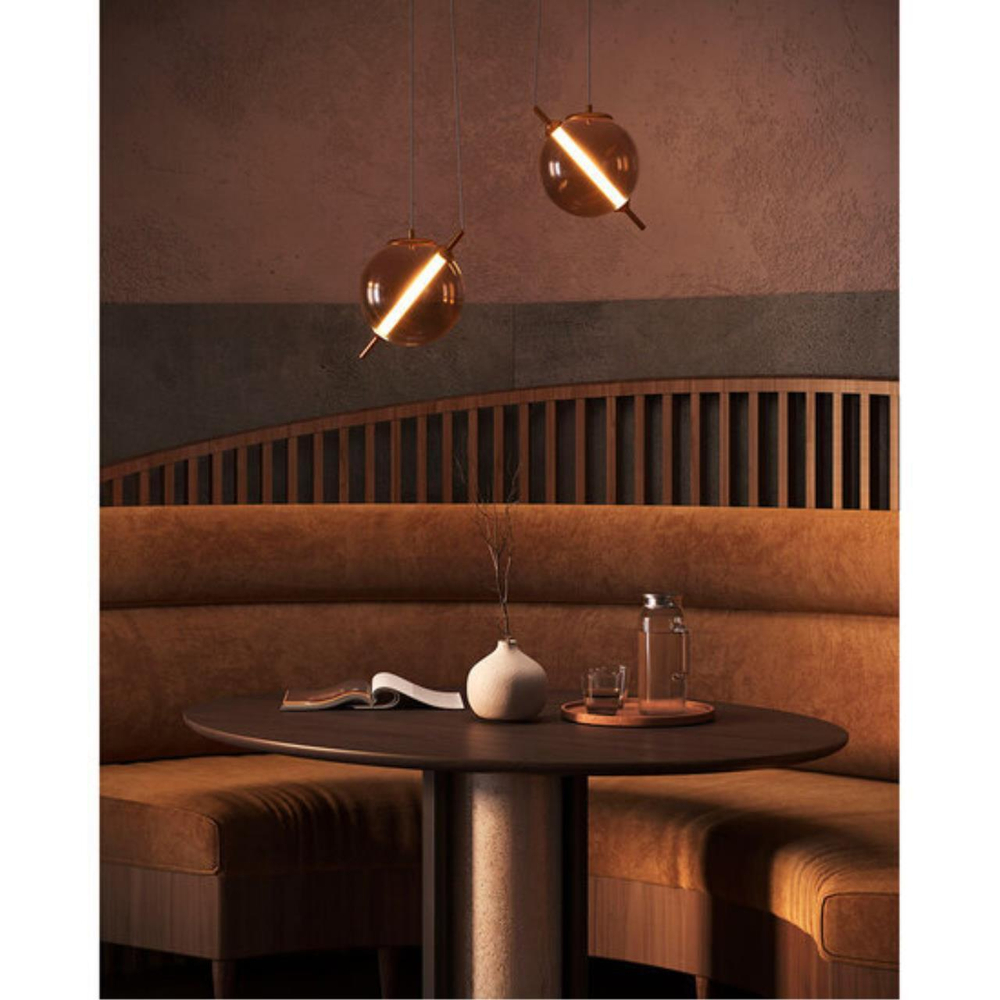 Подвесной светодиодный светильник  Arte Lamp НOLLY A3225SP-1PB