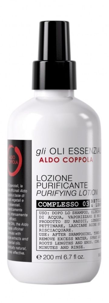 Aldo Coppola Oli Essenziali Lozione Purificante