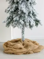 Заснеженная ель на ножке «Венето» (Литая хвоя) 180 см / 1,8 м