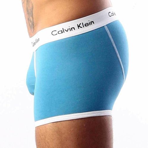 Мужские трусы боксеры Calvin Klein 365 Navy White