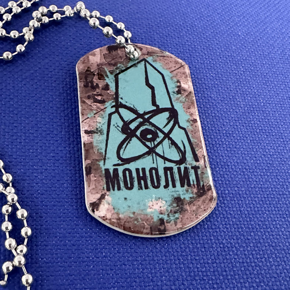 Жетон Сталкер Монолит цветной подарочный набор