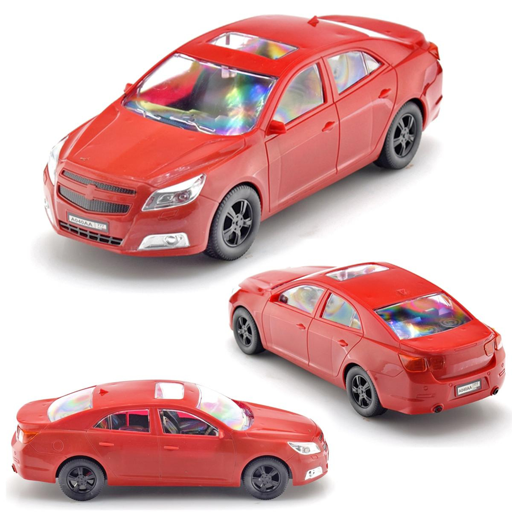 Машина пластмассовая Седан, 30см. прозрачные окна KMP 040g